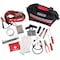 Stalwart Roadside Emergency Car Kit - 55-Piece Set Includes Jumper Cables and Accessories by Red 337141ICR - alternate 1